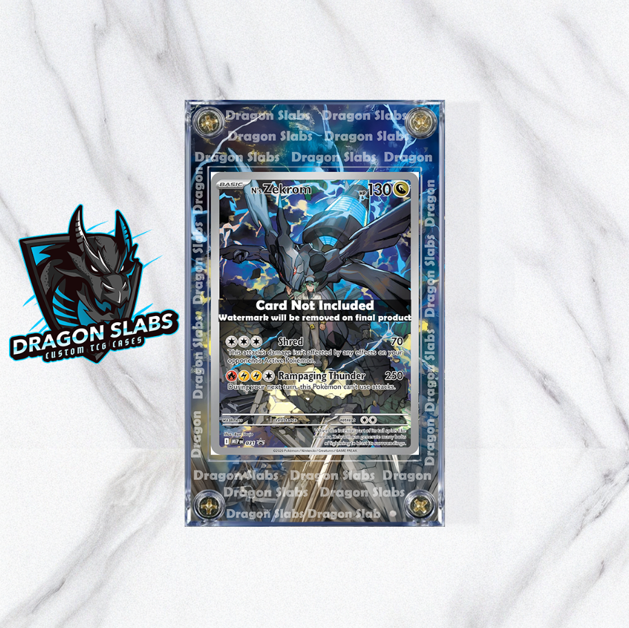 Pokemon N's Zekrom ETB Promo 031 Ascended Heroes | eBay
