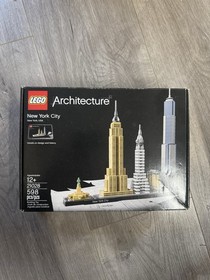 LEGO ARCHITECTURE: New York City (21028) 100% complete with guides / inserts