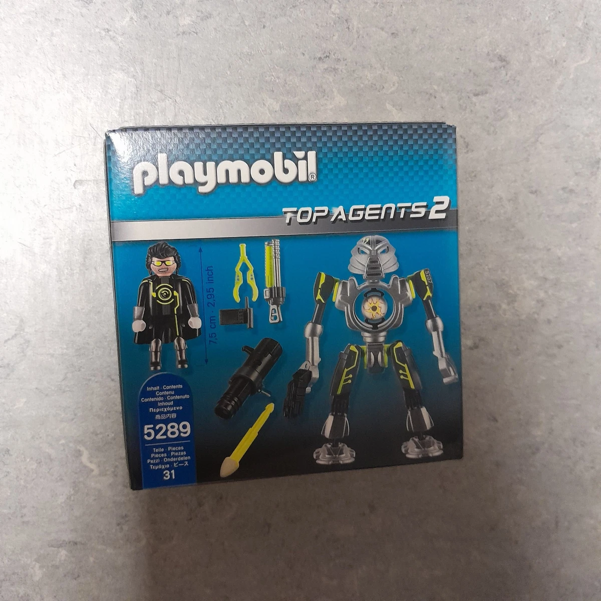 PLAYMOBIL® Top Agents2  5289 Mega Masters Robo Blaster NEU ungeöffnet RARITÄT