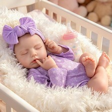 Reborn Baby Doll Girl 20 Inch Full Body Posable Realistic 3D Skin