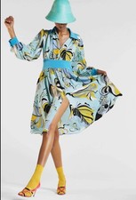 Emilio Pucci Resort Collection Dress - Size 44 US10 - Featured In Vogue