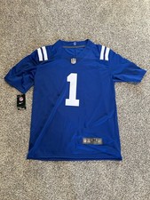 Pat McAfee #1 Indianapolis Colts Nike Jersey Blue Mens M Stitched NFL NWT