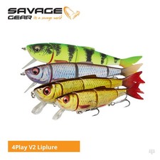 Savage Gear 3D 4Play V2 Liplure Herring Lures - Pike Zander Predator Fishing