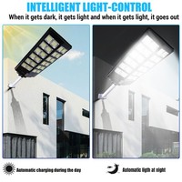 11000W Super Bright Commercial Solar Street Light Outdoor Road Dusk to Dawn Lamp 9