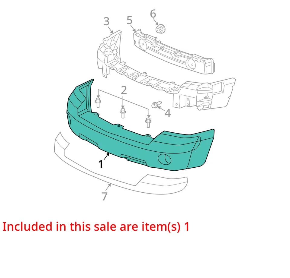 CHRYSLER FASCIA DELANTERA 5JL34TZZAF NUEVO OEM 5JL34TZZAF Foto 2 de 3