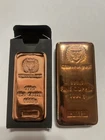 Germania Mint 1000 Gram  1 Kilo .999 Fine Copper Bar Sealed And Serial Number