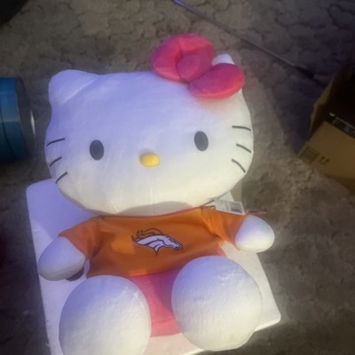 2014 SANRIO HELLO KITTY 14'' NFL Denver Broncos PLUSH DOLL FOREVER COLLECTIBLES