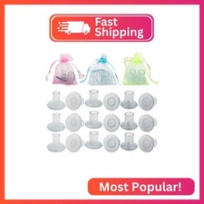 CBTONE 15 Pairs High Heel Protectors for Women's Shoes, Clear Heel Stoppers for