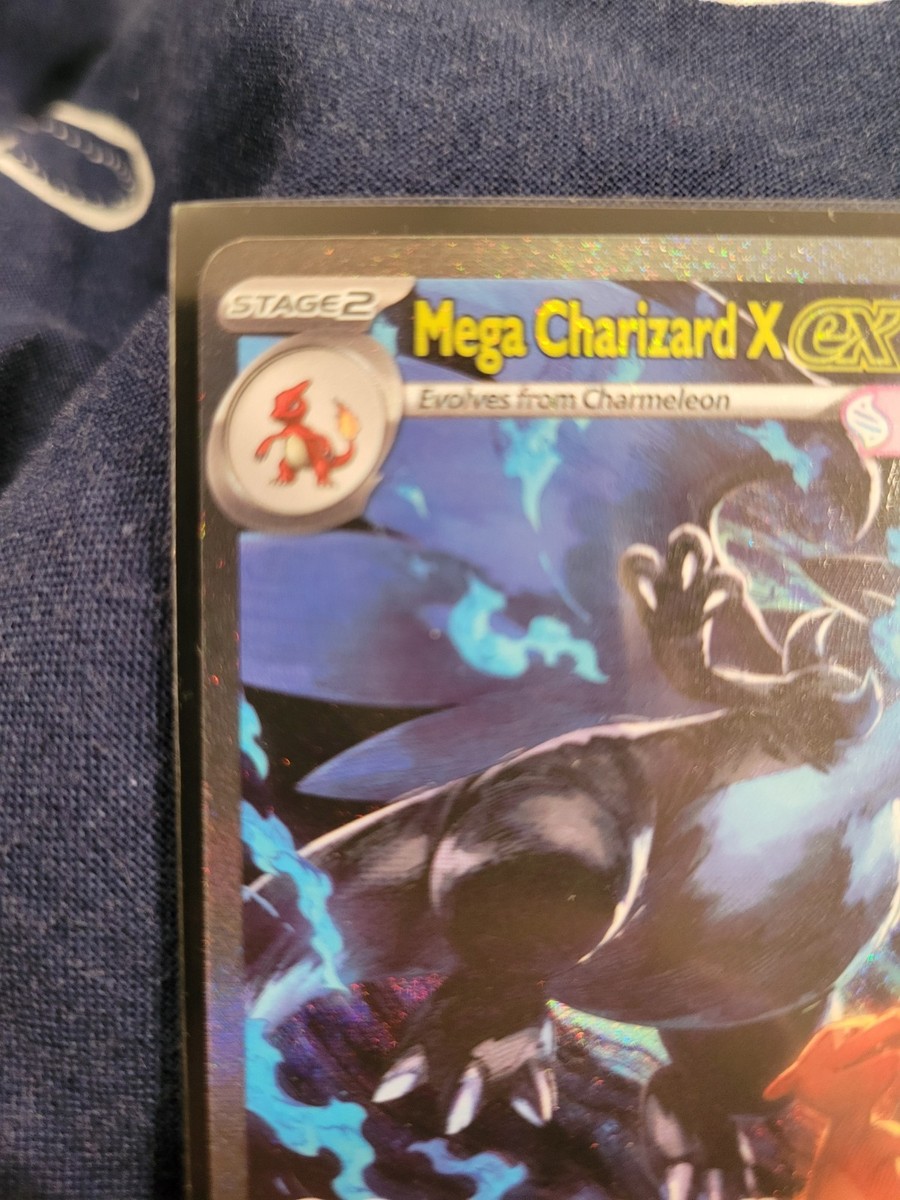 Pokémon Mega Charizard X EX SIR 125/094 Phantasmal Flames English