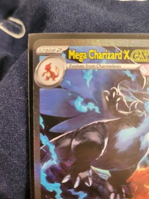 Pokémon Mega Charizard X EX SIR 125/094 Phantasmal Flames English