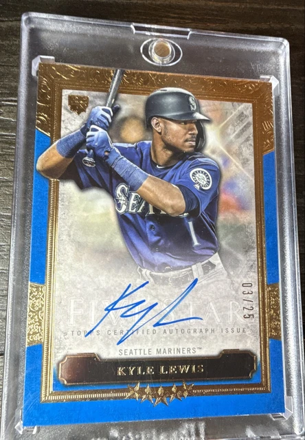 2020 Topps Five Star - Autographs Kyle Lewis #FSA-KL Blue 03/25 (AU, RC)