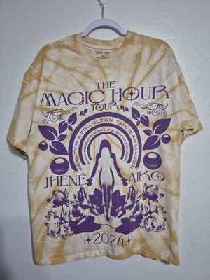 2024 Jhene Aiko ''The Magic Hour'' Tour Shirt - Size L - R&B Soul Music Tie Dye