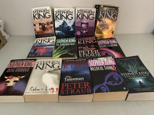 Lot Of 13 Assorted Stephen King PB Horror & Suspense Books 4 From The Dark Tower