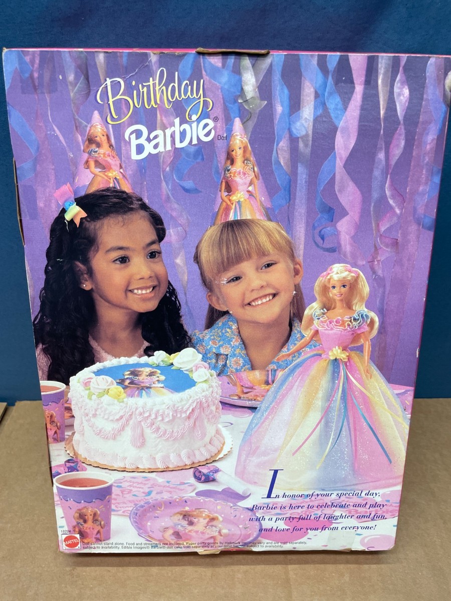 1997 Birthday Barbie Doll Special Edition 18224 Mattel | eBay