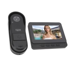 Wireless Video Doorbell Intercom System 1080P Video Doorbell Camera 4.3 Inc SONE