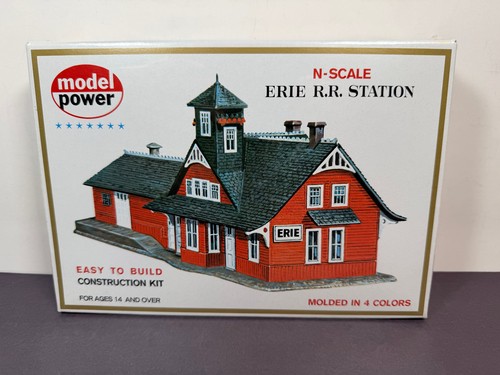 Modelo Power 1501 ERIE R.R. Kit modelo plástico construcción tren escala N estación | Zustand: New