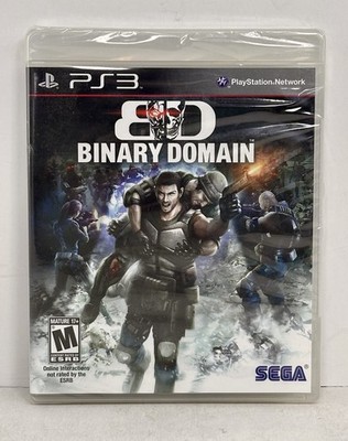 Binary Domain Sony PlayStation 3 PS3 Brand New Factory Sealed Sega