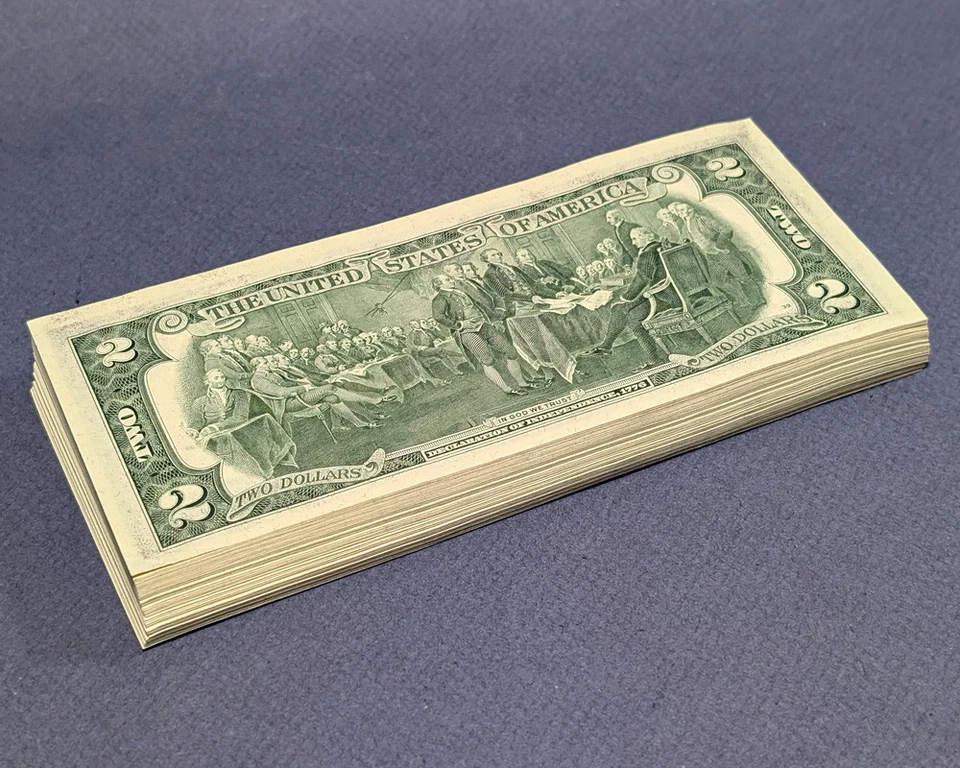 FR. 1935 E $2 1976 Federal Reserve Note Richmond 100pc Choice CU - Image 2 of 2