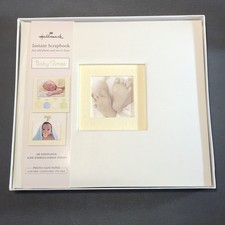 Large Hallmark Baby Times Instant Scrapbook Album Photo Memories 8.5" x 9.5"