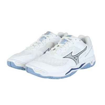 Mizuno Handball Wave Phantom 3 White Navy X1GA226097 Men's Size oki08