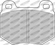 FERODO RACING Bremsbeläge Bremsklötze vorne für Alfa Romeo 75 162B 2.0 T.SPARK