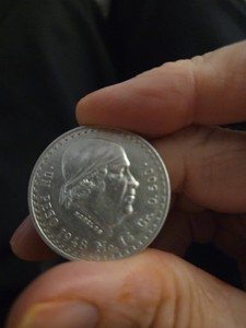 1948 Mexican Peso 50 % Silver