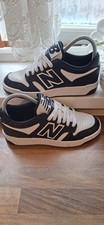 New Balance 480 in a black and white colorway.