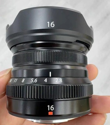 FUJIFILM Fujinon XF16mm f/2.8 R WR Single Focus Lens for Fuji X-mount APS-C