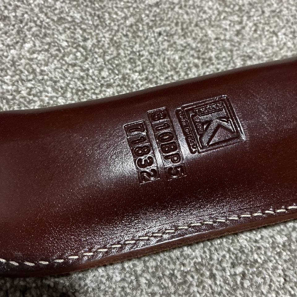 Triple K 310BP3 Snap-Off Leather Revolver Holster For Navy Colt Black Powder-RH - Image 3 of 4