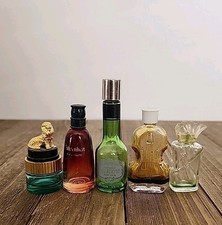 5 Vintage Mini Cologne Bottles Dior Fahrenhei...