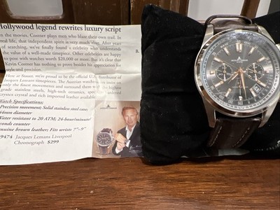Jacques LeMans Men's Chronograph Liverpool Limited Edition