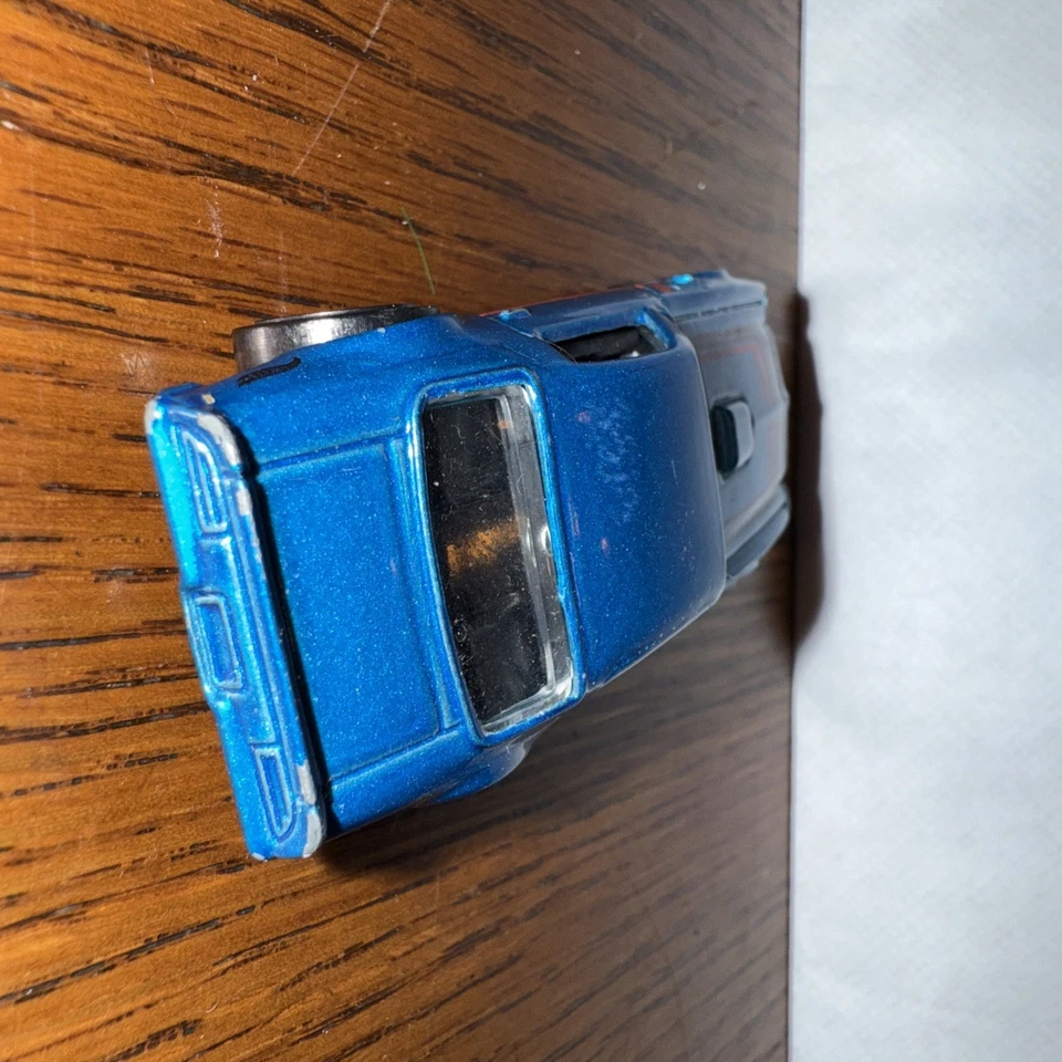 风火轮 Muscle Mania 1973 Pontiac Firebird Trans Am 蓝色压铸 — 第 4/4 张图片