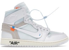 Size 10.5M/12W - Jordan 1 Retro High Virgil Abloh Archive Alaska AA3834-100
