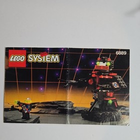 LEGO Space Recon Robot 6889 Complete Set Chief Minifigure Robot 369 pcs