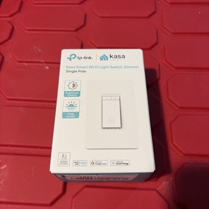 Kasa Smart Dimmer Switch KS225, Single Pole, Wi-fi 2.4GHz Wi-Fi Alexa & Google A