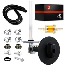 Fuel Tank Petcock Valve W Knob For Honda Rancher 350 TRX350 FE TE TM FM TRX400FA