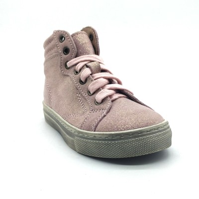 scarpe da bambina scarpette bimba invernali in pelle 23 scarponcino rosa |  eBay