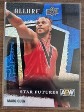 2022 AEW Marq Quen BLUE /35 ALLURE Trading Card Upper Deck Mint #85758