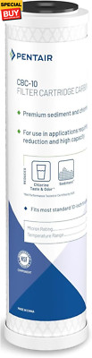 Pentair  CBC-10 Carbon Water Filter, 10-Inch, Under Sink Carbon Block Replacemen