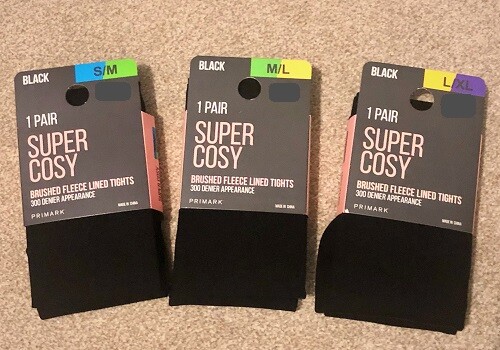 warm leggings primark