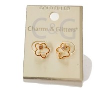 Girls Gold filled earrings.