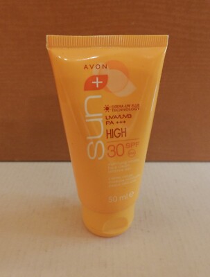 AVON SUN +  Sonnenschutz   für das Gesicht     LSF 30   -  50 ml -  NEU