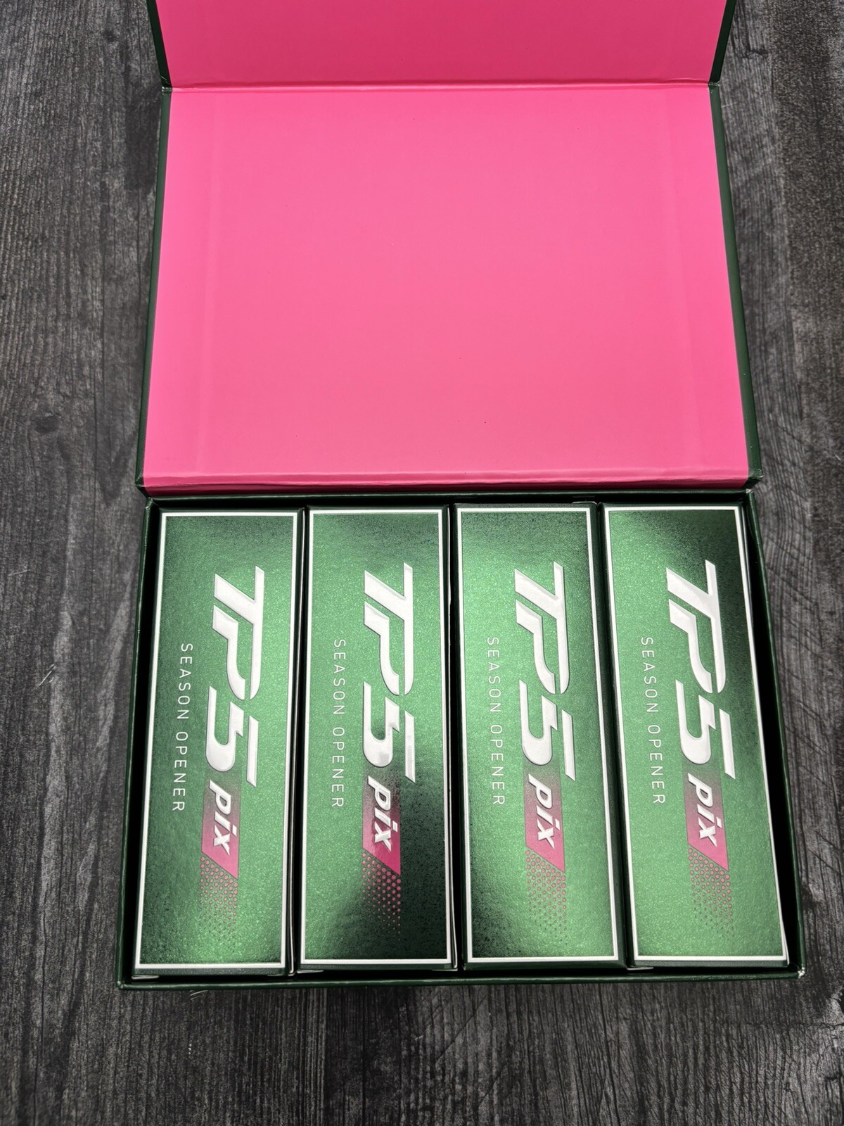 Dozen New Taylormade TP5 Pix Azalea Masters Augusta National v2 Rare