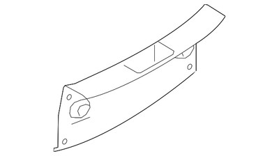 Genuine Nissan Rear Panel Trim 84992-3NF0B