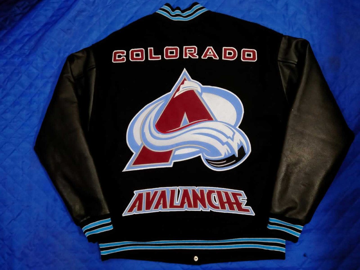 NHL Colorado Avalanche Varsity baseball jacket small medium large