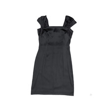 VTG Dolce & Gabbana Circa Black Silk  Cocktail Dress – IT 40 (US 4)