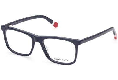 GANT GA3230 090 Shiny Blue Plastic Optical Eyeglasses Frame 54-16-145 GA 3230 RX