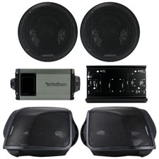 Rockford Fosgate HD14-STG3 Speakers  Amplifier Kit for Harley-Davidson 2014 