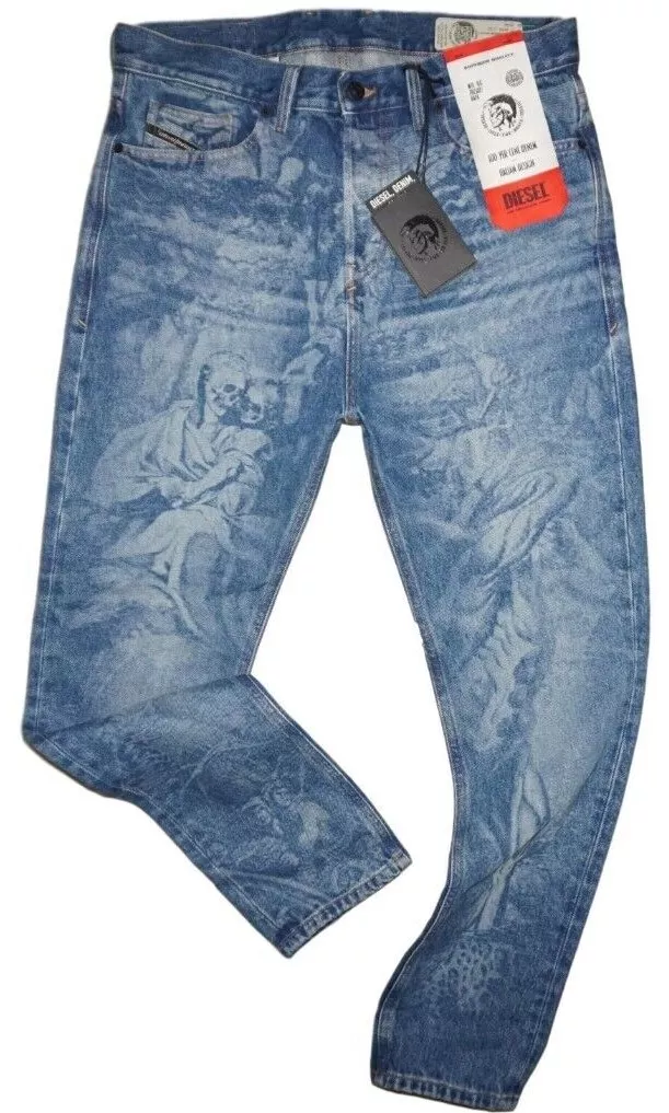 DIESEL D-VIDER-SP4 0079D JEANS CARROT W31 L30 100% AUTHENTIC