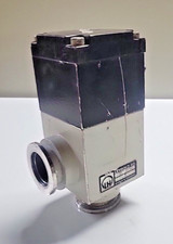 Leybold 297 22 B1 RIGHT ANGLE AIR OPERATED VACUUM VALVE - KF QUICK CONNECT